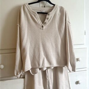 Sincerely Jules Beige Knit Sweater
